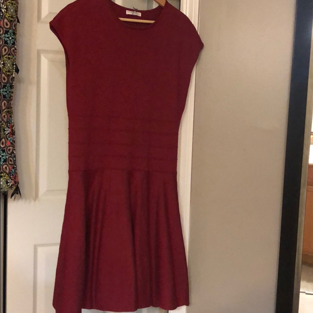 Red Sweater Dress